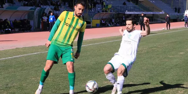 Şanlıurfaspor – Kırklarelispor maç sonucu: 0-1