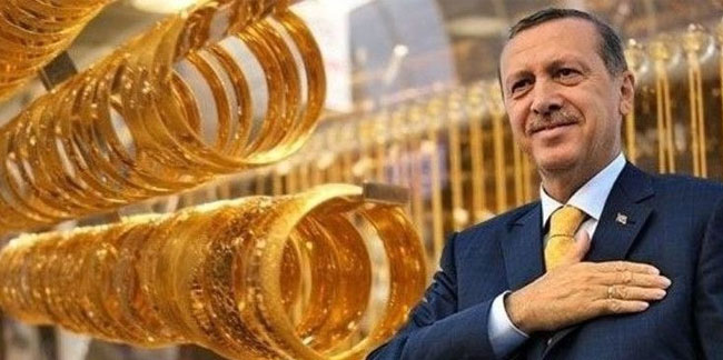 Erdoğan'dan flaş altın hesabı açıklaması: Sıfırlandı