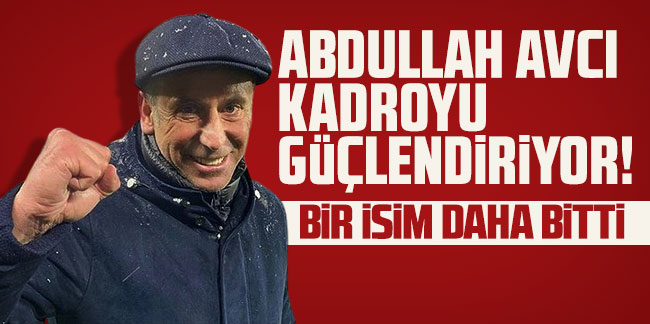 Trabzonspor'da Abdullah Avcı kadroyu güçlendiriyor! Bir isim daha bitti