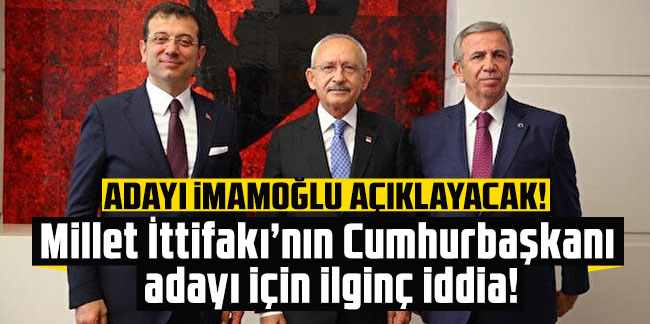 CHP'nin Cumhurbaşkanı adayı için canlı yayında olay iddia