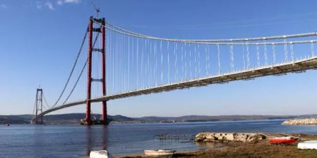 1915 Çanakkale Köprüsü'nün açılış tarihi öne çekildi