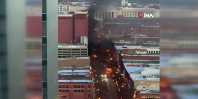 ABD’nin Nashville kentinde park halindeki araçta patlama