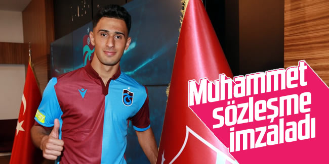 Trabzonspor Muhammet Akpınar ile sözleşme imzaladı
