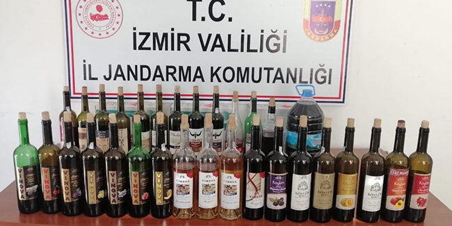 Yılbaşı öncesi İzmir'de kaçak içki operasyonu