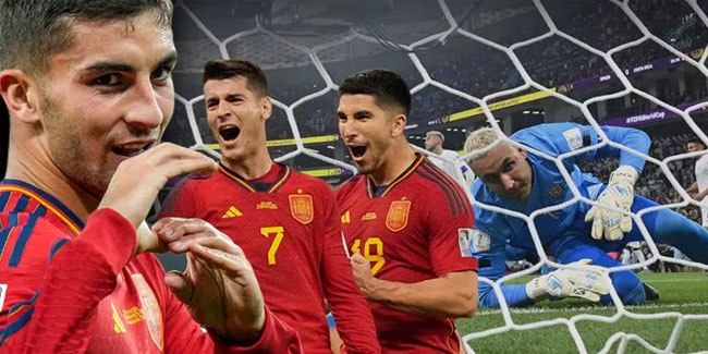 İspanya'dan gövde gösterisi! Kosta Rika'yı 7 golle dağıttılar