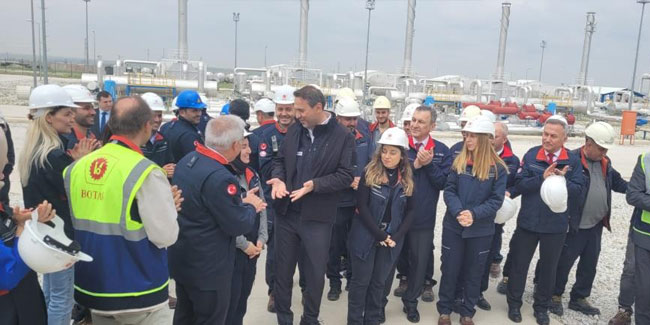 Bakan Bayraktar: “Türkiye, yaklaşık 5.8 milyar metreküp gazını depoluyor”