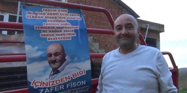 Türkiye'de afişleriyle gündem olmuştu! Giresun'da fenomen aday adaylıktan çekilmiş