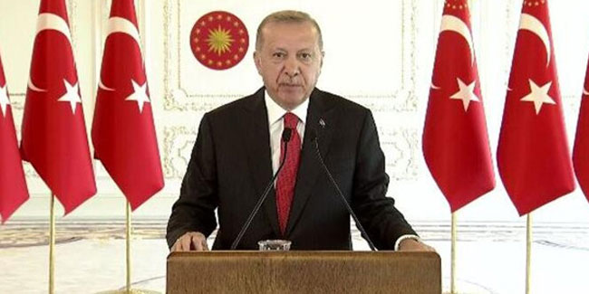 Cumhurbaşkanı Erdoğan: ''Yerli güneş paneli fabrikası Ağustos'ta açılıyor''