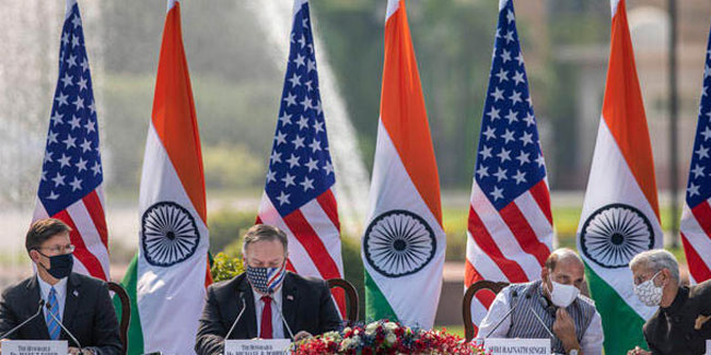 ABD'den Çin'e karşı Hindistan'la yeni iş birliği