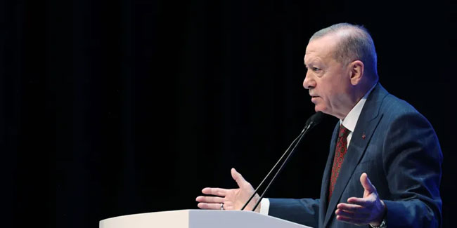 Cumhurbaşkanı 'Türk demek aynı zamanda Müslüman demektir'