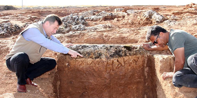 Perre Antik Kent'in en büyük yazıtlı mezarı bulundu