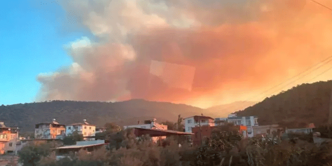 Mersin'deki orman yangını büyüyor! Vali Pehlivan'dan açıklama geldi