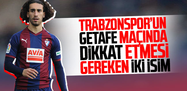 Trabzonspor'un Getafe karşısında dikkat etmesi gerek iki isim