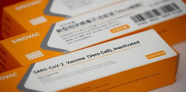 Türkiye'nin de satın aldığı, Çin aşısın verilerinin açıklanması erteledi