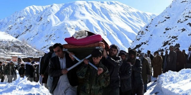 Afganistan'da çığ felaketi: 21 ölü
