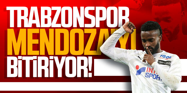 Trabzonspor, Mendoza'yı bitiriyor!