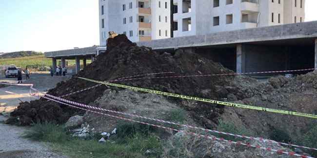 Adana'da site inşaatında göçük: 2 ölü