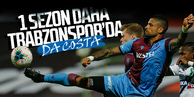 Manuel da Costa, 1 sezon daha Trabzonspor'da