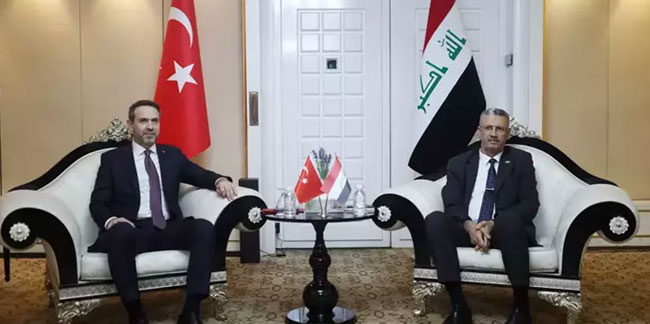 Bakan Bayraktar, Irak Petrol Bakanı Abdulgani ile görüştü