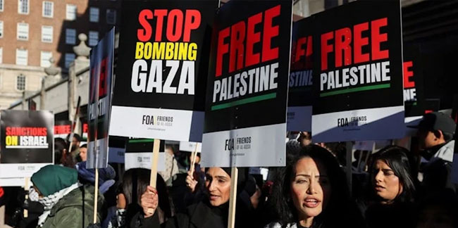 Filistin’e dev destek! Yüzlerce polis alarmda