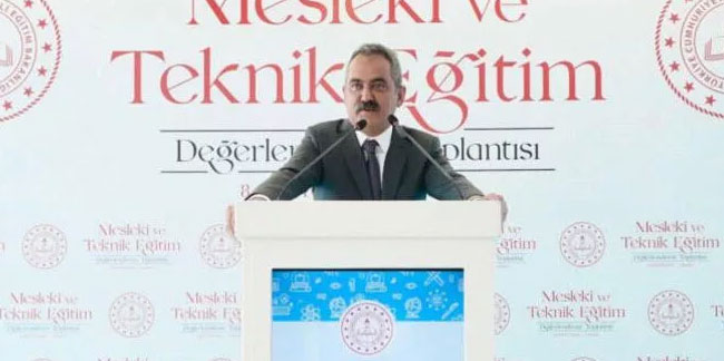 Bakan Özer: İstanbul’da tüm OECD ülkelerinin katımıyla mesleki eğitim zirvesi olacak