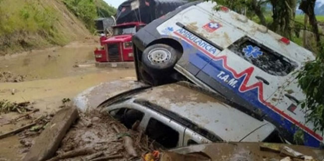 Kolombiya'da sel felaketi, ölü ve kayıplar var