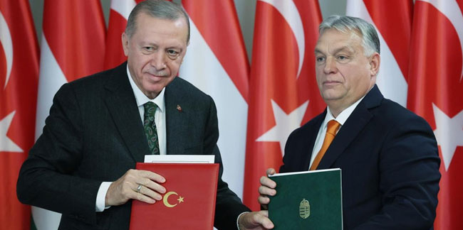Türkiye ve Macaristan arasında 17 maddelik anlaşma!