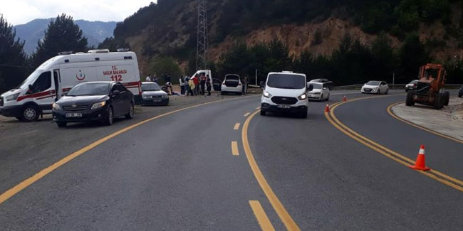 Zigana Dağında trafik kazası: 9 yaralı