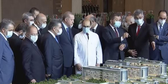 Erdoğan'ın maske takmaması dikkat çekti