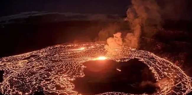 Hawaii’deki Yanardağ'da patlama!