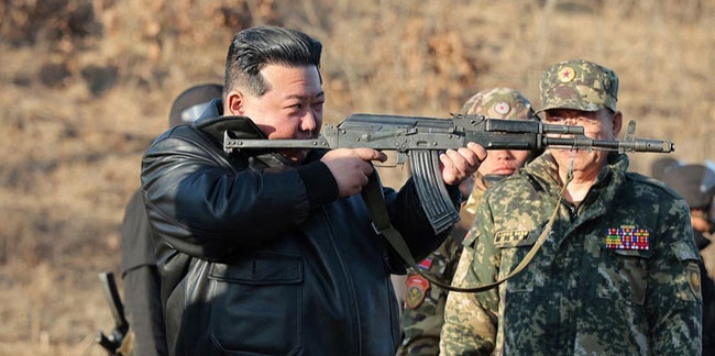 Kuzey Kore liderinden orduya ''savaşa hazır olun'' talimatı