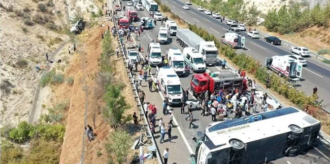 Gaziantep'teki katliam gibi kazada şoförden "tedbirsizlik ve ihmalkarlık" ifadesi