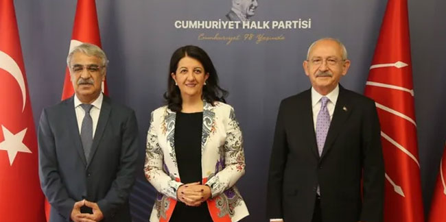 Buldan ve Sancar, Kılıçdaroğlu’nu ziyaret etti: Konuşmalıyız