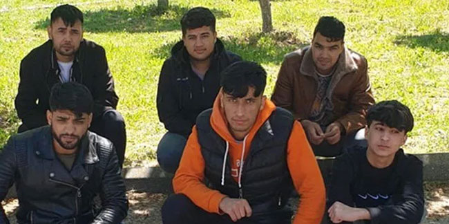Gelibolu’da 31 Afgan kaçak göçmen yakalandı