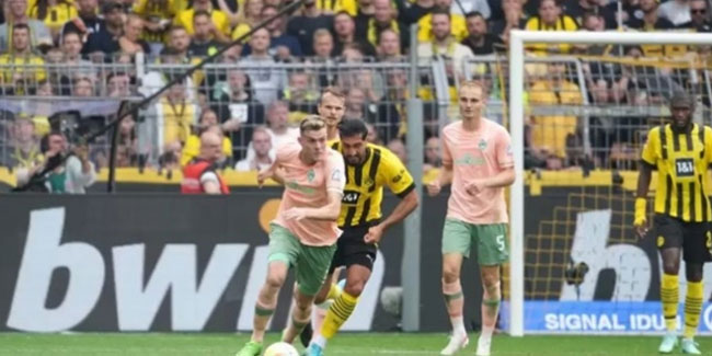 Dortmund'a Bremen şoku: 2-3