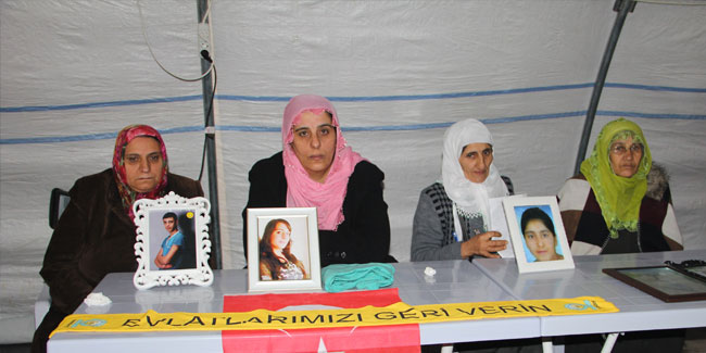 HDP önündeki evlat nöbeti 125’inci gününde