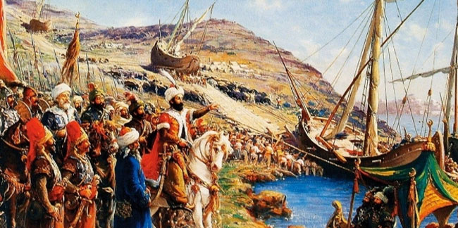Tarihte bugün: Fatih'in donanması İstanbul sularına girdi