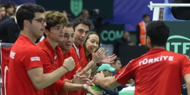 Tenis Milli Takımı, Davis Cup’ta ilk güne 2 galibiyetle başladı