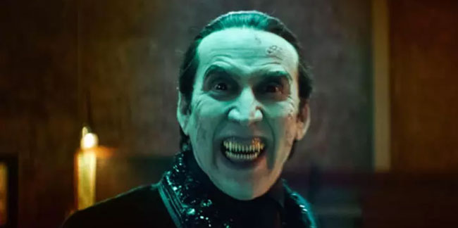 Nicolas Cage itiraf etti! 'Dracula'yı oynarken kendi kanımı içtim'