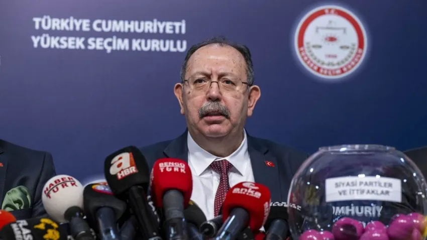 YSK Başkanı Yener: 26 parti listesini sundu