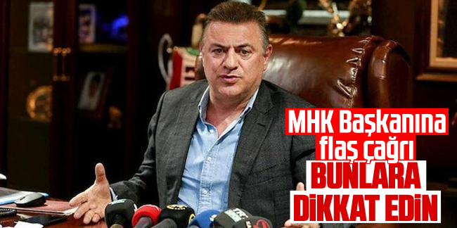 Çaykur Rizespor Kulüp Başkanı Kartal’dan MHK Başkanı Tatı’ya flaş çağrı