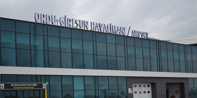 Ordu-Giresun Havaalanı yeniden seferlere başlayacak