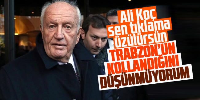 Ali Şen: 'Trabzonspor'un kollandığını düşünmüyorum'
