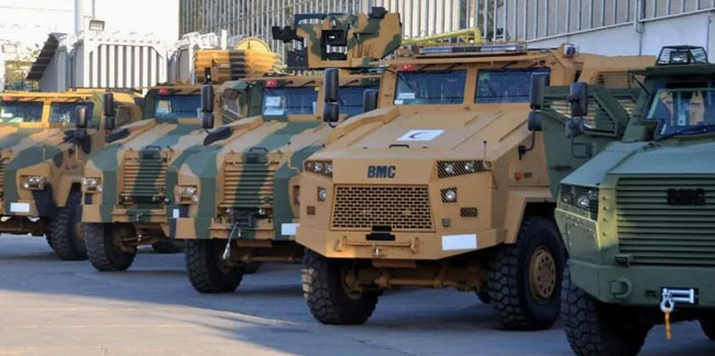 Türkiye'den Ukrayna’ya 50 zırhlı askeri araç!