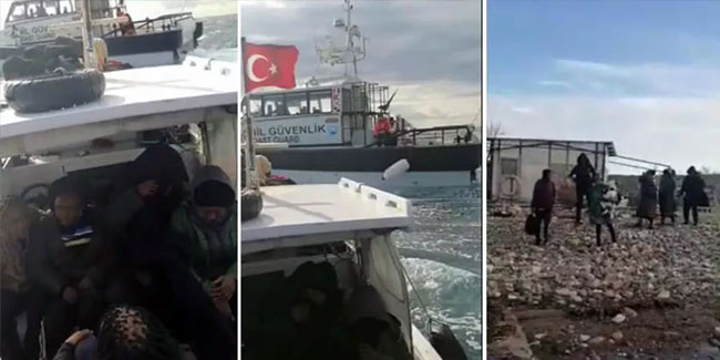 Göçmenler 'Yunanistan' diye Çıplak Ada'ya bırakıldı