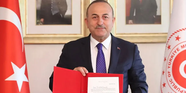 Bakan Çavuşoğlu duyurdu: Türkiye ismi tescil edildi