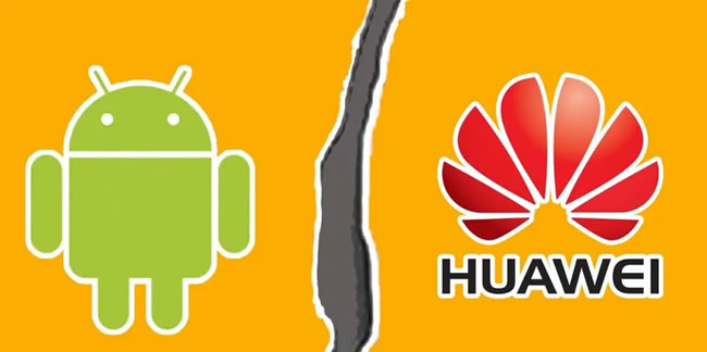 Huawei telefonlar için kahreden haber geldi!