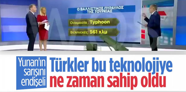 Yunan spiker yerli füze 'Tayfun' şaşkınlığı: Türklerde bu teknoloji var mı