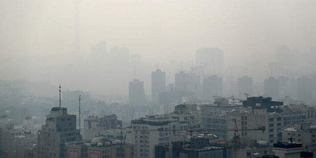 Tahran'da hava kirliliği okulları tatil ettirdi
