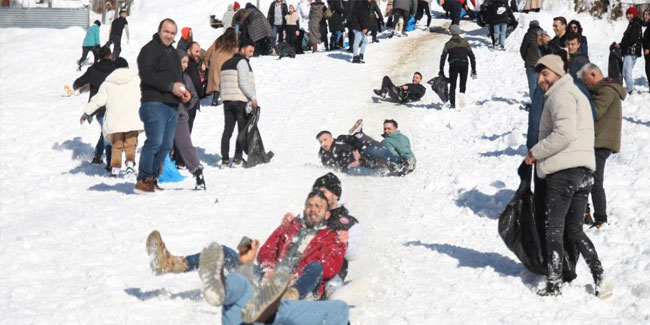 16. Ayder Kardan Adam Festivali renkli görüntülere sahne oldu